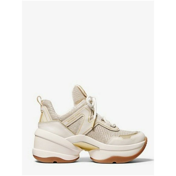 New Michael Kors Women's Olympia Glitter Chain - Picture 4 of 4